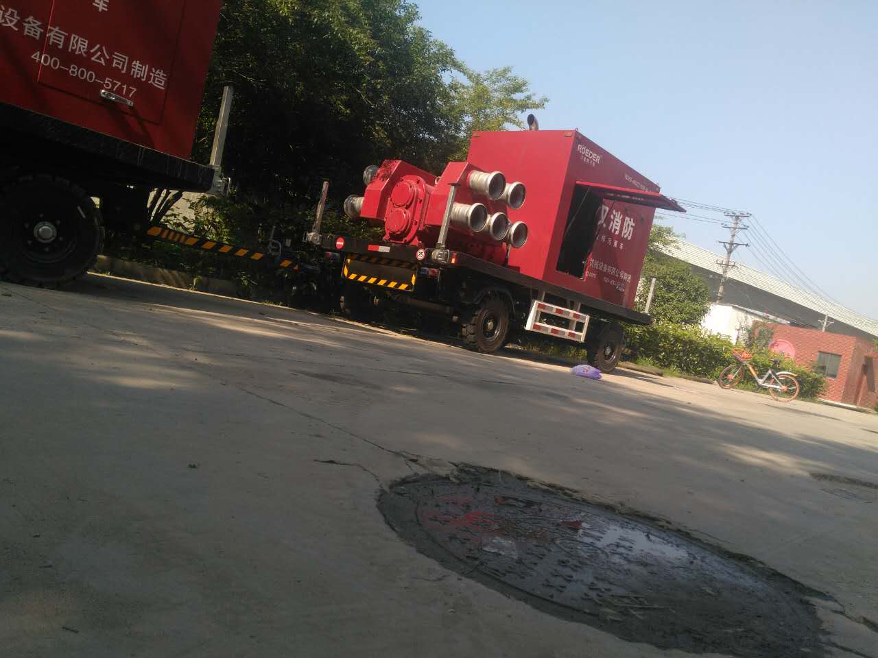 武汉消防移动凸轮泵车 武汉消防移动凸轮泵车