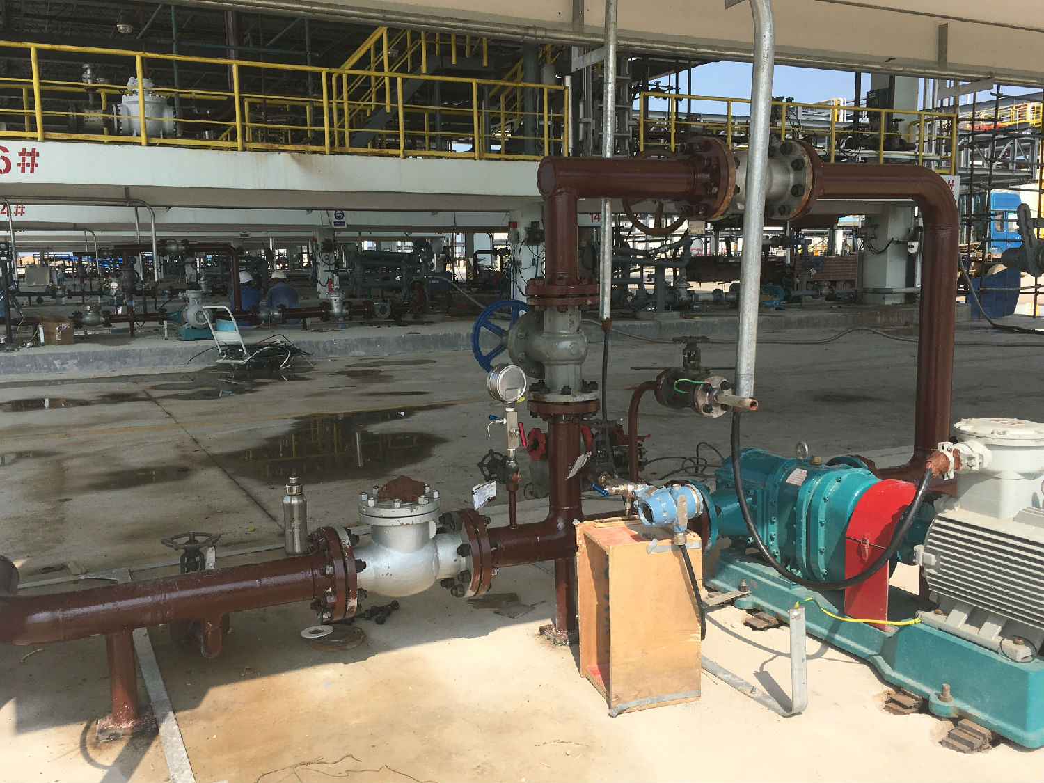 麻豆免费版免费下载甲醇卸车泵盛虹石化应用